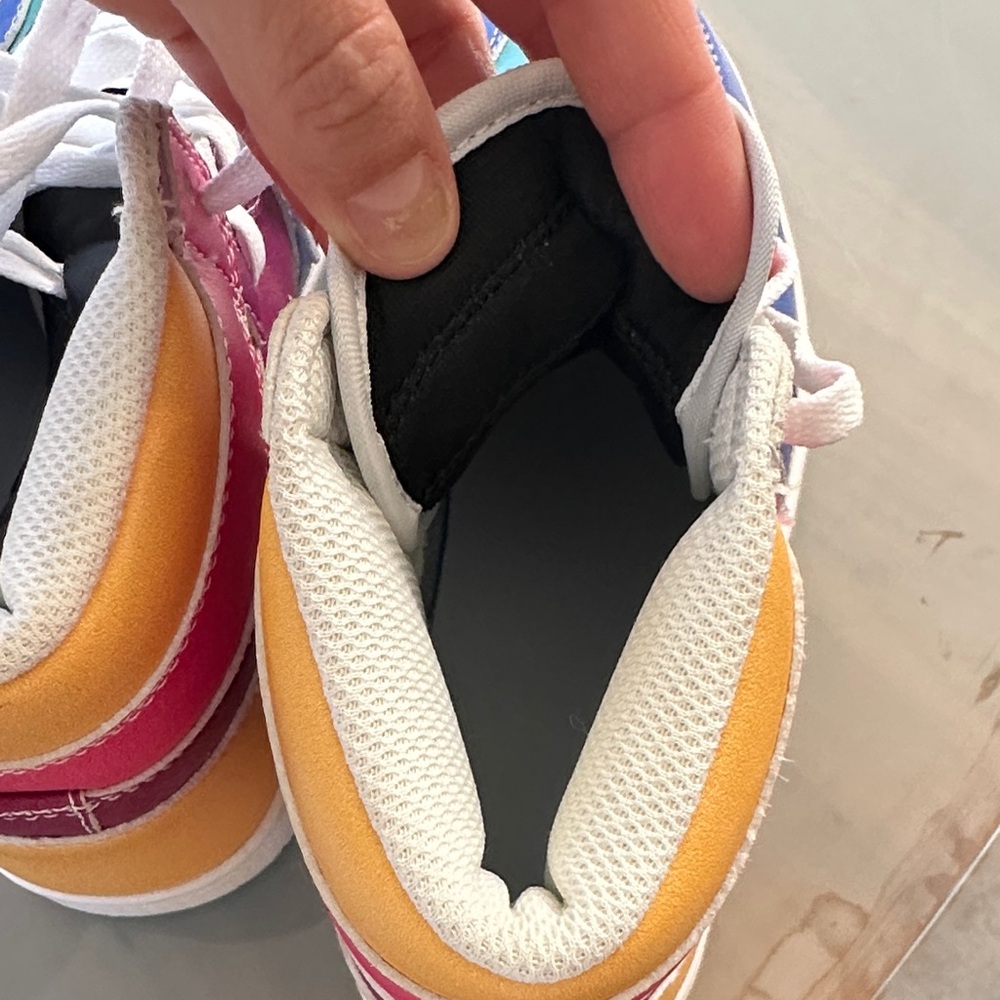 Custom Colorful High-Top Sneakers - Picture 6 of 7